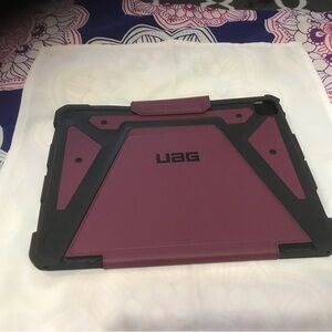 Ag Adriano Goldschmied Black and Burgundy Tablet Case